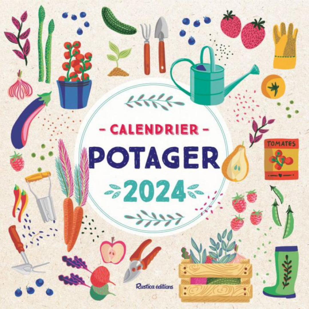 Calendrier 2024 – Potager – Terre & Nature