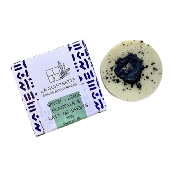 Savon au lait de brebis : Plantin - visage