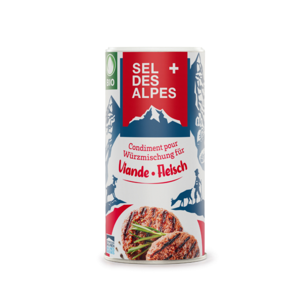 Sel des Alpes - Condiment BIO pour viande