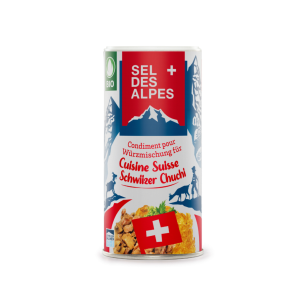 Sel des Alpes - Condiment Bio pour cuisine suisse