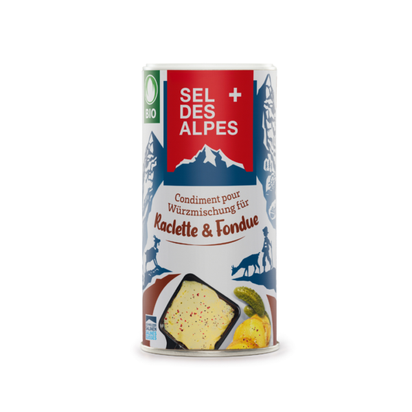 Sel des Alpes - Condiment Bio pour raclette et fondue