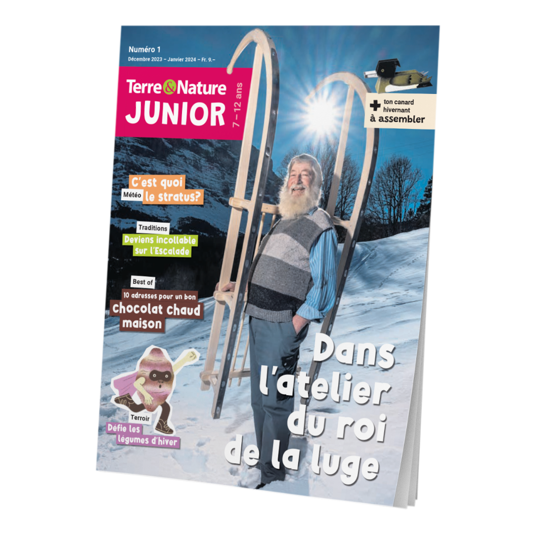 Terre&Nature Junior N°1 – Dans l’atelier du roi de la luge