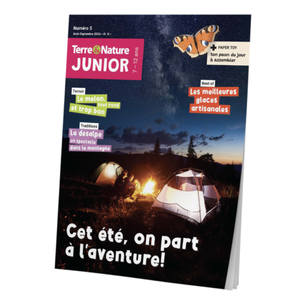 Terre&Nature Junior N°5 - Cet été, on part à l'aventure
