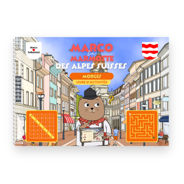 Marco la marmotte - Livre d'activités Morges