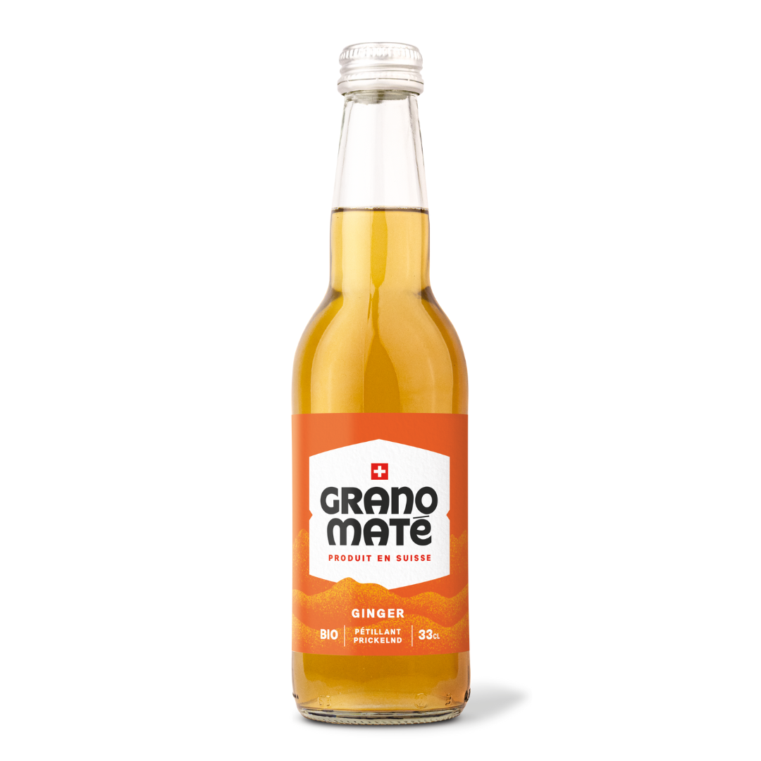 Grano Maté Ginger Bio – 12x33cl