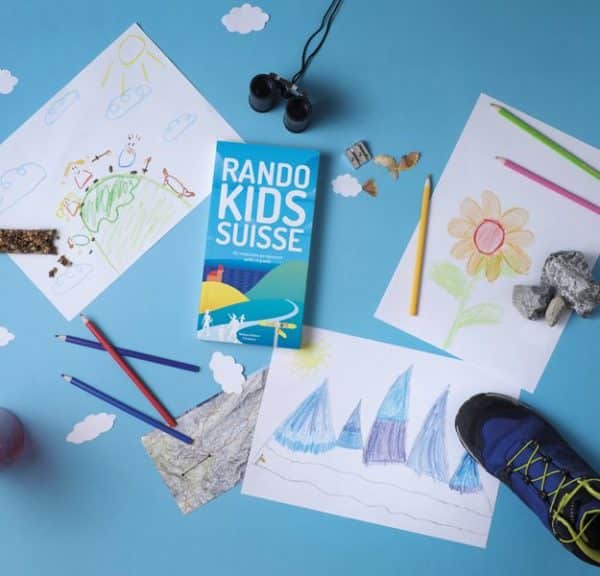 |livre rando kids suisse de chez Helvetiq|